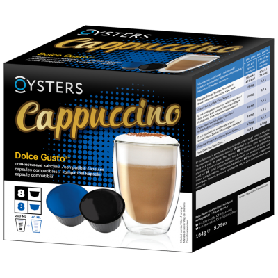 Кофе в капсулах Dolce Gusto Oysters Cappuccono, 16 капсул