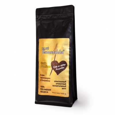 Кофе в зернах Cafe Esmeralda Gold Premium ESPRESSO, 1 кг