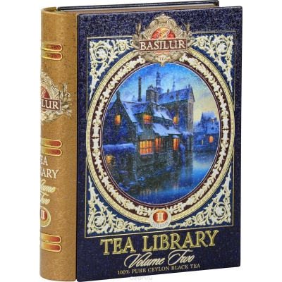 Чай подарочный Basilur книга Том II "Tea Library", 100 гр