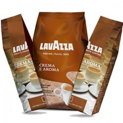 Кофе в зернах Lavazza Crema e Aroma (Лавацца Крема е Арома) (RUS) 1 кг