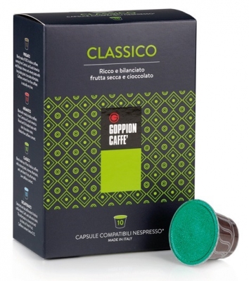 Кофе в капсулах Goppion Caffe Classico, 10 шт