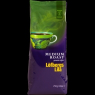 Молотый кофе Lofbergs Lila Medium Roast (Лёфбергс Лила Медиум Роаст) 250 гр